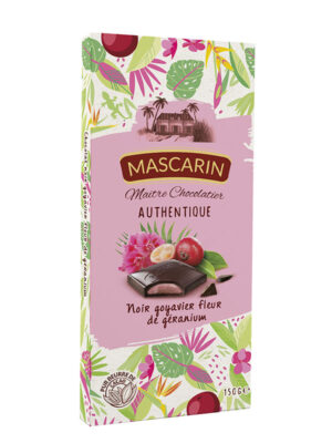 Chocolat noir goyavier géranium