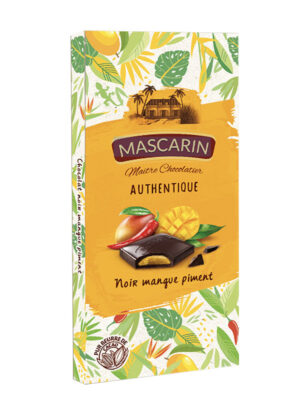 Chocolat noir mangue piment