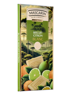 Chocolat blanc biscuit citron
