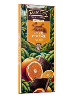 Chocolat noir éclats d'orange