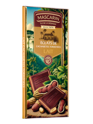 Chocolat au lait cacahuètes torréfiées