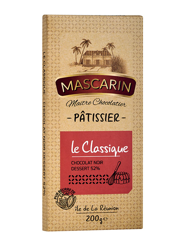 Chocolat noir patissier 52% cacao