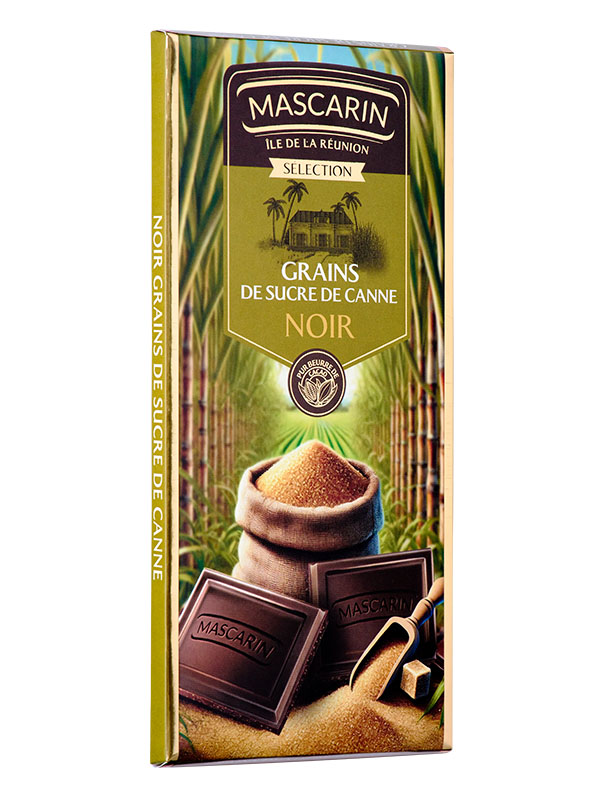 Chocolat noir grains de sucre