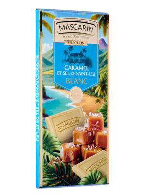 Chocolat blanc caramel au sel de Saint-Leu